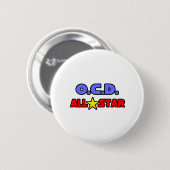 OCD All Star Button (Vorne & Hinten)