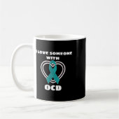 Ocd Awareness I Liebe Jemand mit Ocd Kaffeetasse (Links)