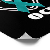 Ocd Awareness I Liebe Jemand mit Ocd Poster (Ecke)
