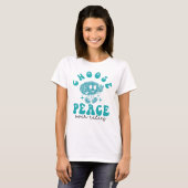 OCD Awareness & Recovery choose Peace T-Shirt (Vorne ganz)
