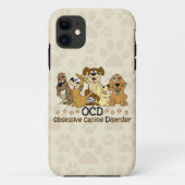 OCD besessene Hunde- Störung Case-Mate iPhone Hülle (Rückseite)