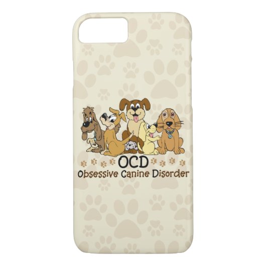 OCD besessene Hunde- Störung Case-Mate iPhone Hülle (Rückseite)