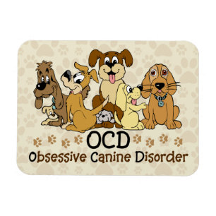 OCD besessene Hunde- Störung Magnet