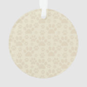 OCD besessene Hunde- Störung Ornament (Rückseite)