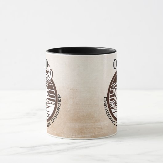 OCD: Besessene Kaffee-Störung Tasse (Zentrum)