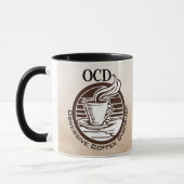 OCD: Besessene Kaffee-Störung Tasse (Links)