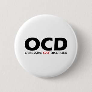 OCD - Besessene Katzen-Störung Button