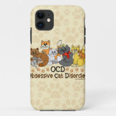 OCD besessene Katzen-Störung Case-Mate iPhone Hülle (Rückseite)