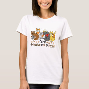 OCD besessene Katzen-Störung T-Shirt