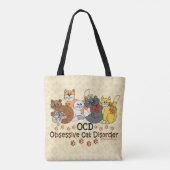 OCD besessene Katzen-Störung Tasche (Rückseite)
