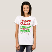 OCD besessene Weihnachtsstörungs-T - Shirts (Vorne ganz)