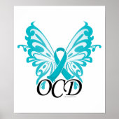 OCD Butterfly Ribbon Poster (Vorne)
