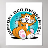 OCD Cat Poster (Vorne)