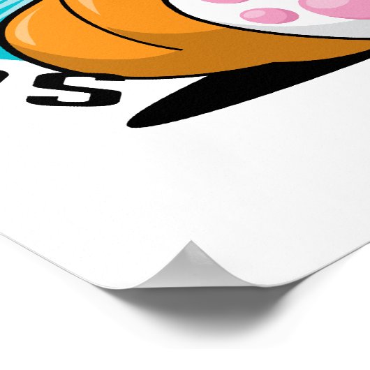 OCD Cat Poster (Ecke)