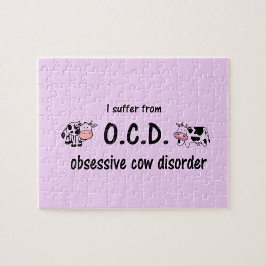 OCD Cow Jigsaw Puzzle (Horizontal)