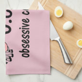 OCD Cow Kitchen Towel Geschirrtuch (Viertel Falte)