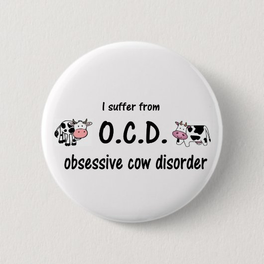 OCD Kuh Button (Vorderseite)