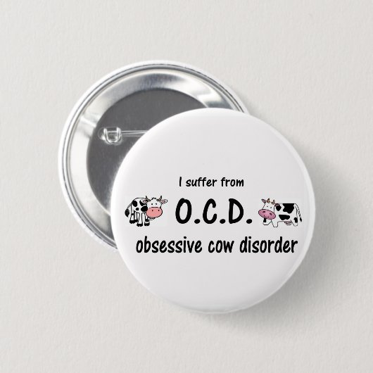 OCD Kuh Button (Vorne & Hinten)