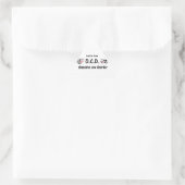 OCD Kuh Dreieckiger Aufkleber (Tasche)