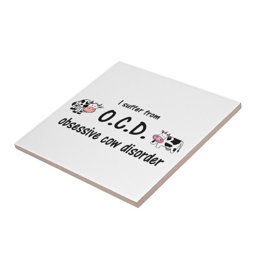 OCD Kuh Fliese (Seite)