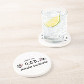 OCD Kuh Getränkeuntersetzer (Seite)