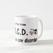 OCD Kuh Kaffeetasse (VorderseiteRechts)