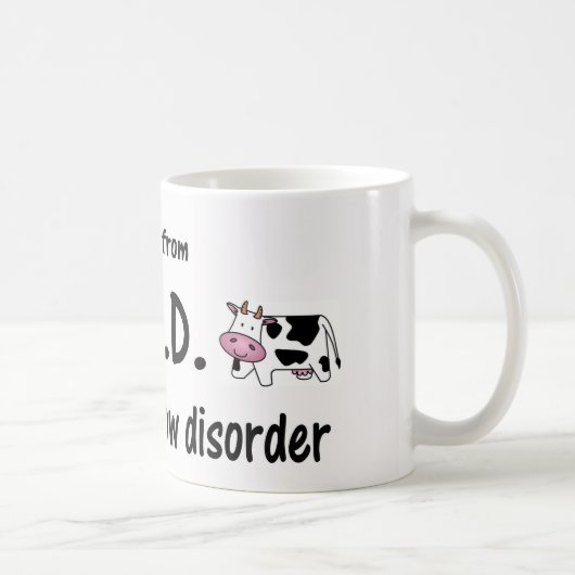 OCD Kuh Kaffeetasse (Rechts)