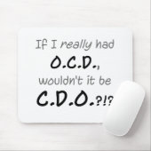 OCD MOUSEPAD (Mit Mouse)