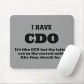 OCD - MOUSEPAD (Mit Mouse)