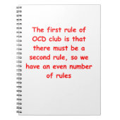 ocd notizblock (Vorderseite)