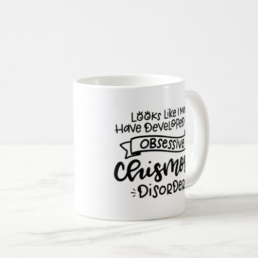 OCD, Obsessive Chismosa-Störung, Spanglisch Kaffeetasse (VorderseiteRechts)