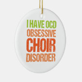 OCD - Obsessive Chorstörung Keramik Ornament (Rechts)
