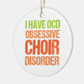 OCD - Obsessive Chorstörung Keramik Ornament (Links)