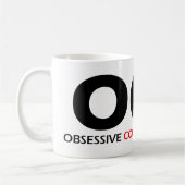 OCD - Obsessive cockatiel-Störung Kaffeetasse (Links)