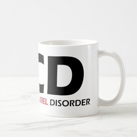 OCD - Obsessive cockatiel-Störung Kaffeetasse (Rechts)