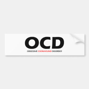 OCD - Obsessive Konjunktur Autoaufkleber