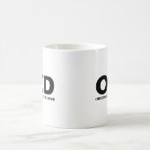 OCD - Obsessive Mobiltelefonkrankheit Kaffeetasse (Mittel)