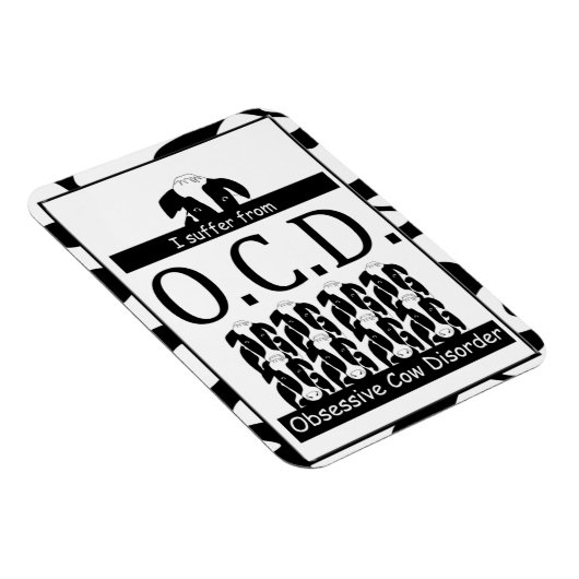 OCD Obsessive Rinderkrankheit Magnet (Rechte Seite)