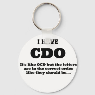 OCD - SCHLÜSSELANHÄNGER
