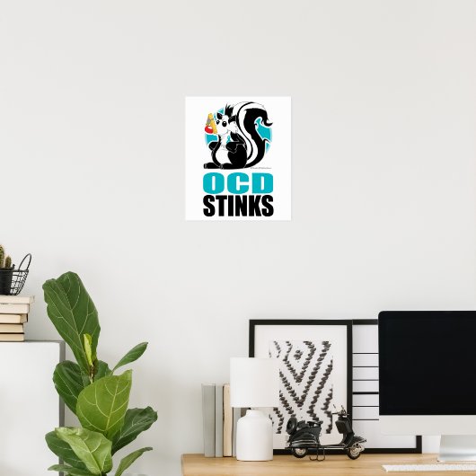 OCD Stinks Poster (Heimbüro)