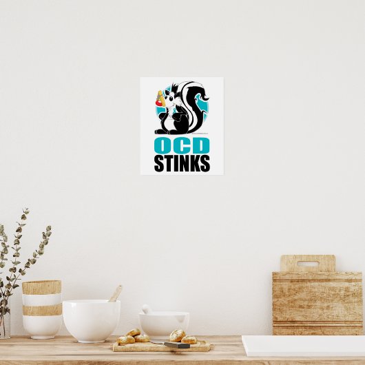 OCD Stinks Poster (Küche)