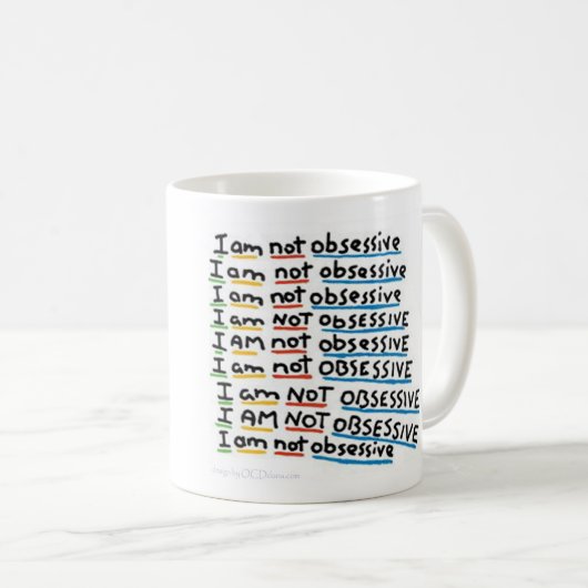 OCD Tasse (VorderseiteRechts)