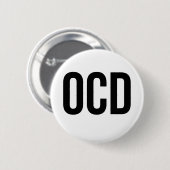 OCD Zwangsstörung Button (Vorne & Hinten)