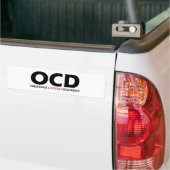 OCD - Zwangsstörung der Katzen Autoaufkleber (Auf Lkw)