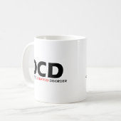 OCD - Zwangsstörung des Kakadus Kaffeetasse (Vorderseite Links)