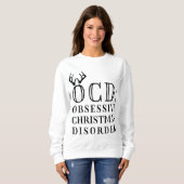 OCD: Zwangsstörung zu Weihnachten Sweatshirt (Vorne ganz)