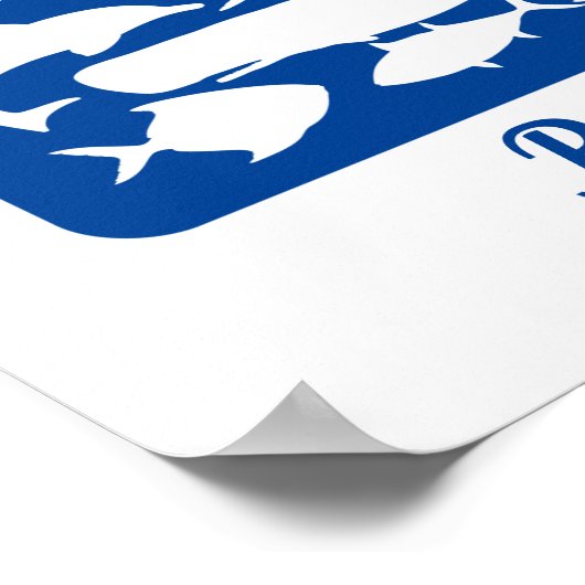 Ocean - 250 Signature Guest Book Alternative Poster (Ecke)