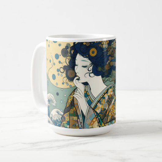 "Ocean Aath"-Tasse Kaffeetasse (Vorderseite Links)