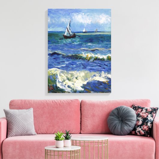 Ocean Acrylic Wall Art Malerei Leinwanddruck (Insitu (Wohnzimmer))