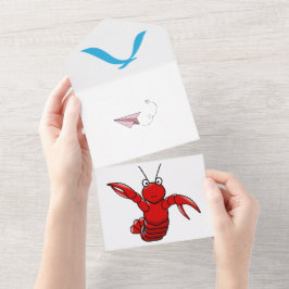 Ocean Adventure Classroom Geburtstag - Flachbildsc All In One Einladung